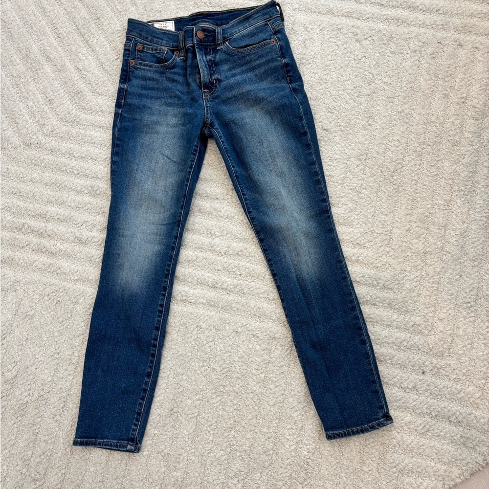 Gap Women’s Tru Skinny Mid Rise Denim Jeans - Size 25 P